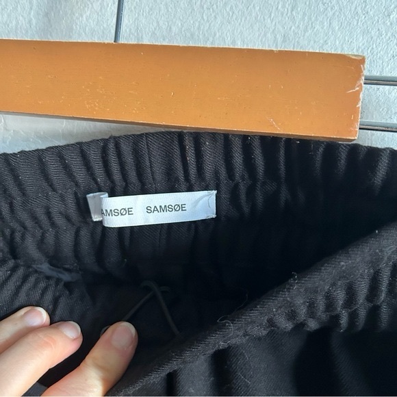 Samsoe Smilla Black Trouser Pants - Picture 6 of 13